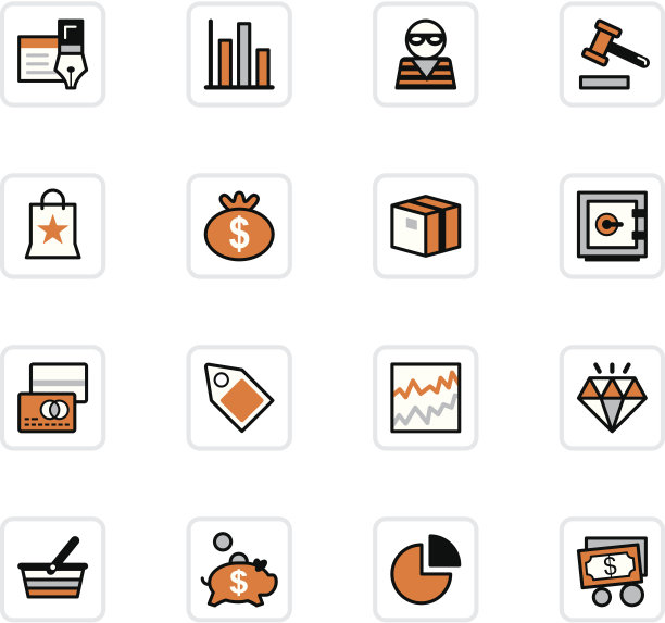 “奥伦茨”图标系列-商业/金融图片下载