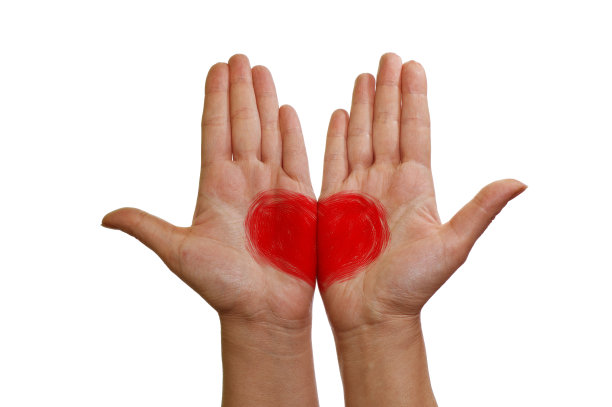 手和心脏图片下载