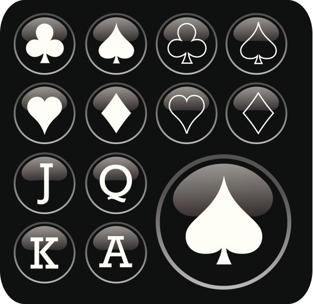 扑克牌的图标图片下载