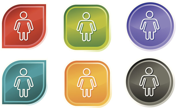 女人的图标图片下载