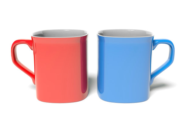 两个咖啡杯图片下载