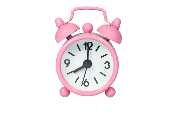 粉红色的闹钟图片下载