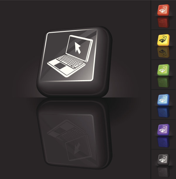 笔记本电脑3D按键设计图片下载