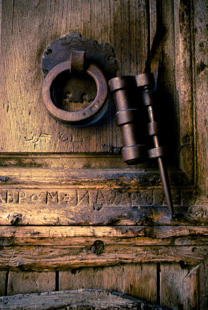 阿拉伯式铁门图片下载