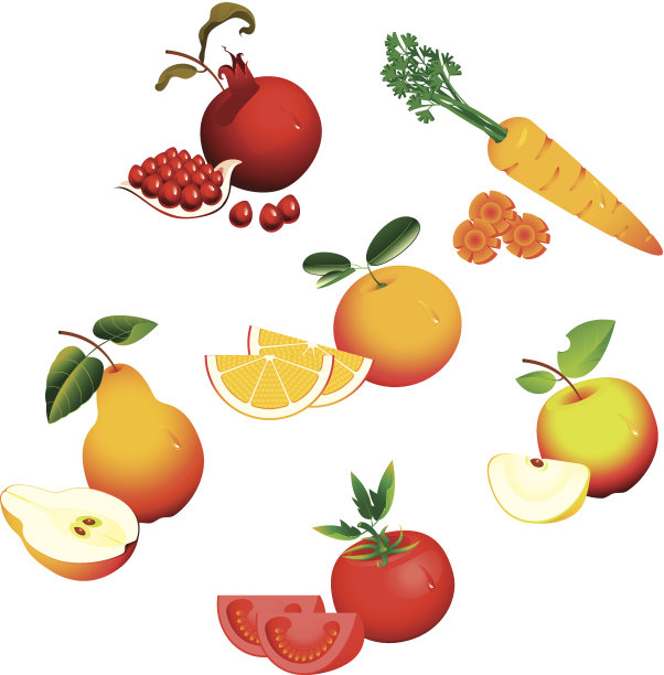 收集水果和蔬菜图片下载