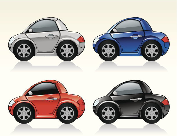 汽车矢量图标图片下载