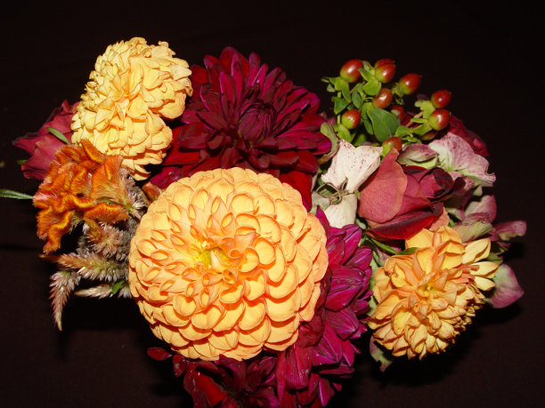 秋季婚礼bouqet图片下载