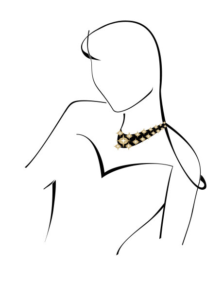 戴项链的女人图片下载