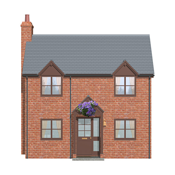 房子白图片下载