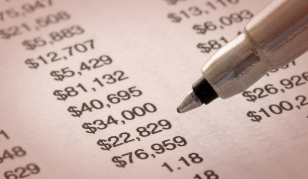 静物财务报表图片下载