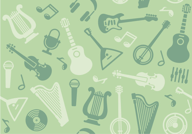 背景为弦乐器图片下载