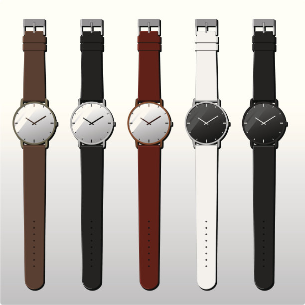 皮革手表图片下载