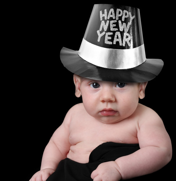 宝贝新年快乐图片下载