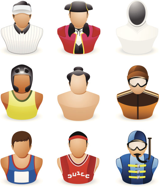 头像人物图标:职业运动# 5图片下载