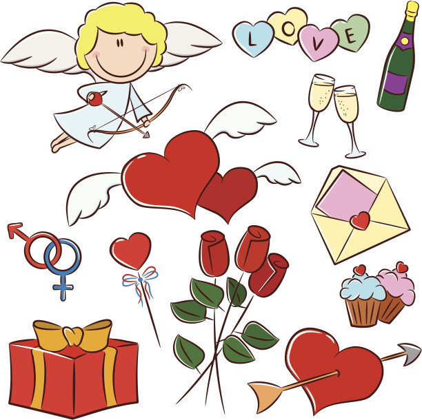 情人节的图标图片下载