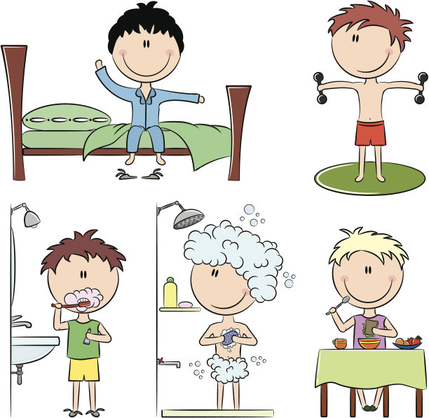 每日晨男生活图片下载