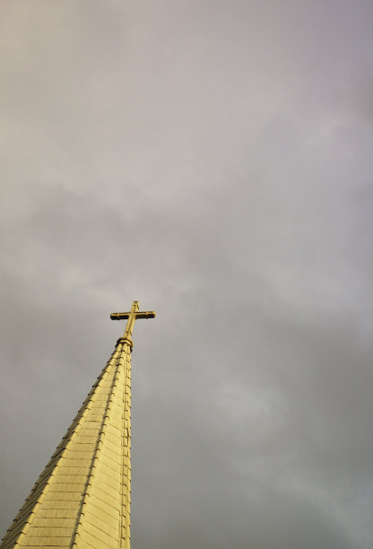 教堂的尖塔图片下载