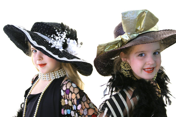 白色的双胞胎模型图片下载