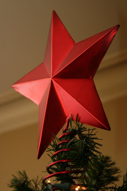 圣诞树的明星图片下载