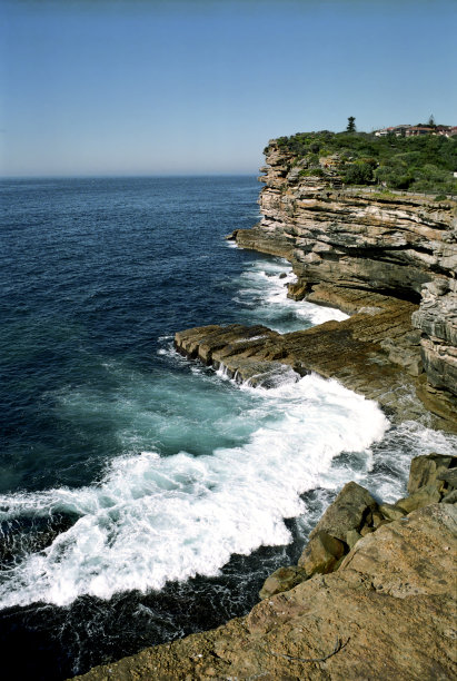 澳大利亚沿海峭壁图片下载