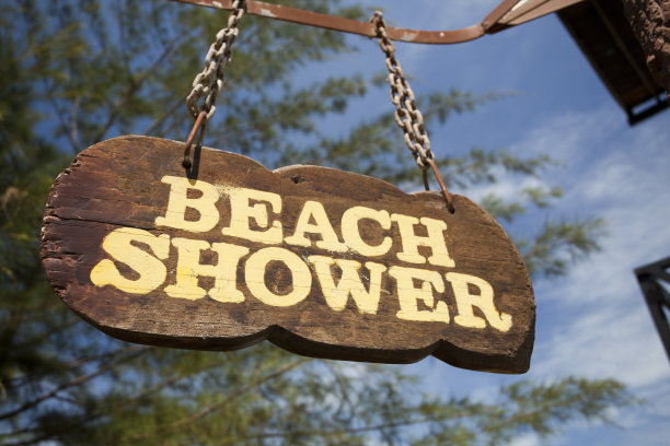 沙滩浴图片下载