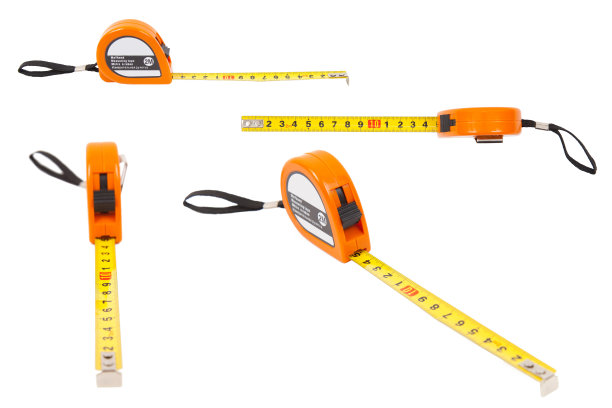 白色背景上的测量线图片下载