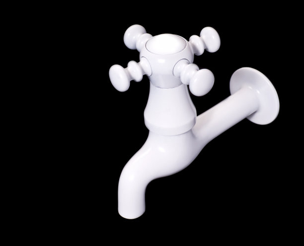 白色的水龙头图片下载