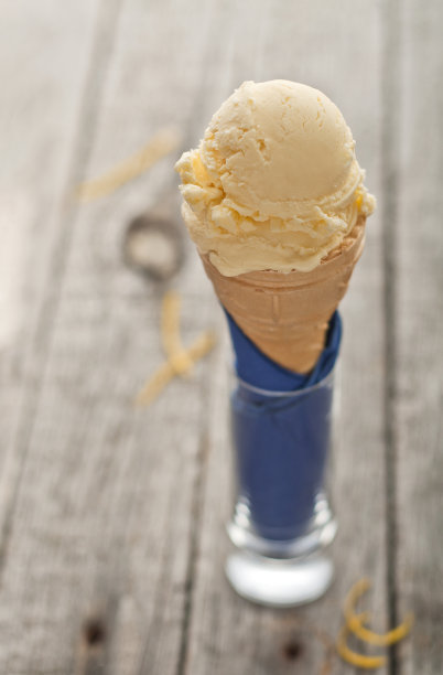 柠檬冰淇淋图片下载