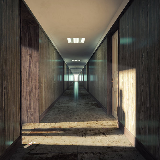 黑暗的走廊图片下载