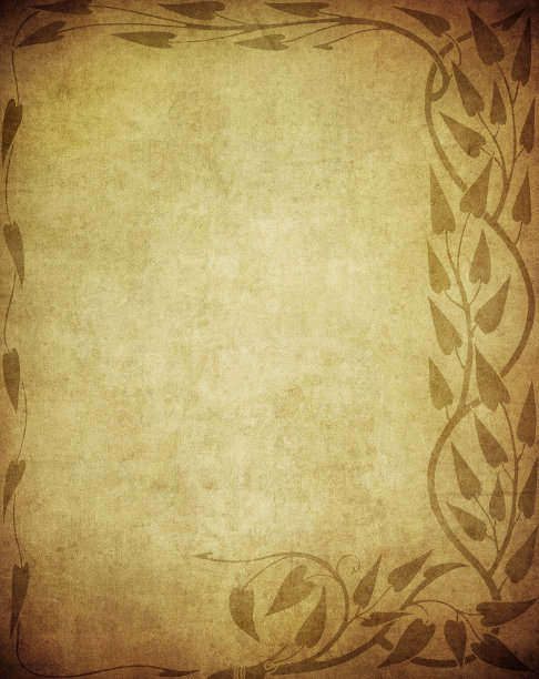 Grunge花卉背景与文字或图像的空间图片下载