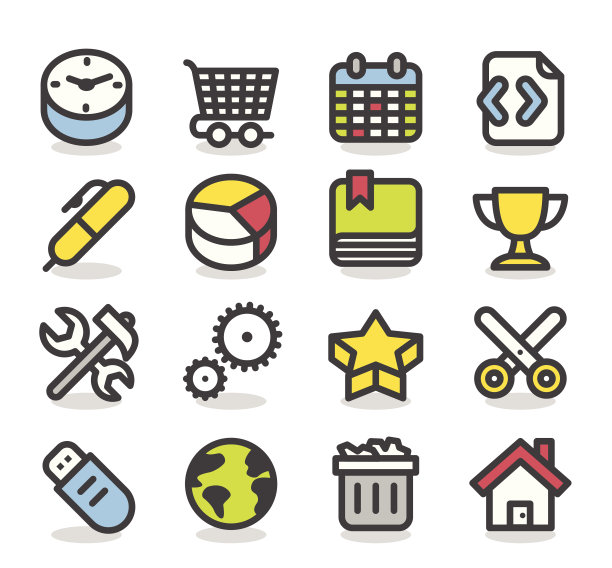 业务,网络图标集图片下载