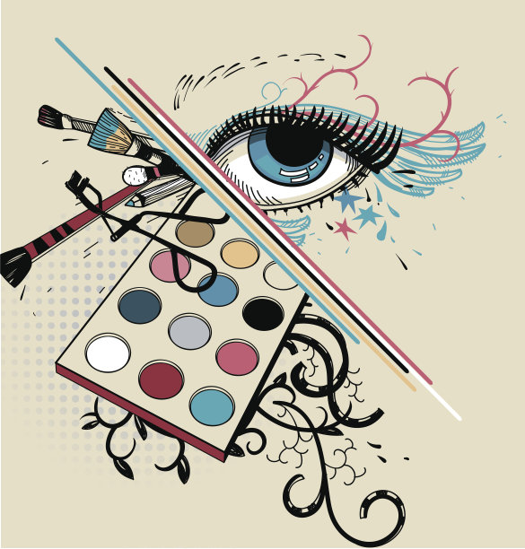 眼睛插画素材ID：103472422