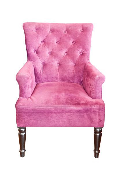 老式椅子孤立在白色图片下载