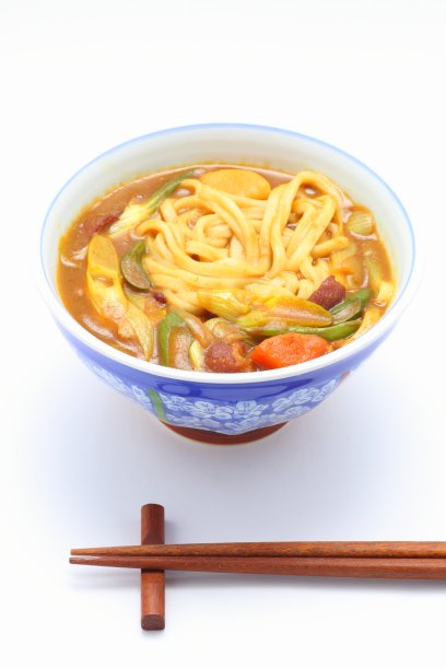 乌冬肉配咖喱图片下载