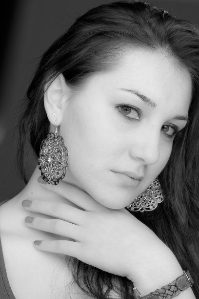 工作室美女写真图片下载