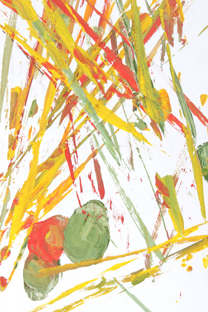 彩色抽象画图片下载