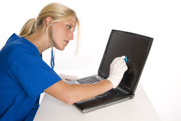 电脑护士图片下载