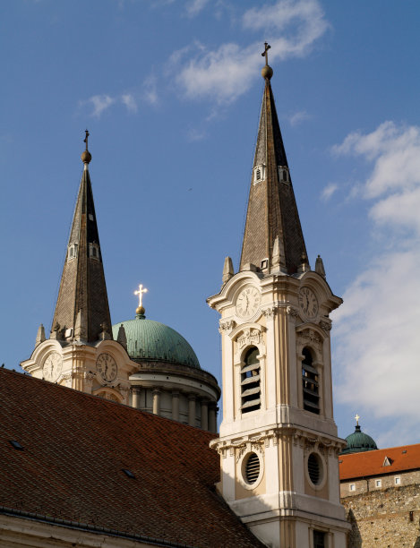 Esztergom大教堂的圆顶图片下载