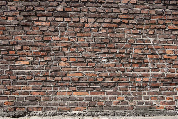 卡兹米耶兹克拉科夫犹太人区的砖墙图片下载