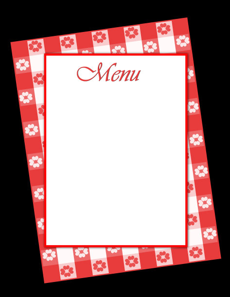 菜单说明图片下载