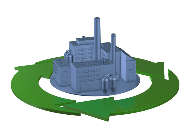 清晰的环境工厂概念图片下载