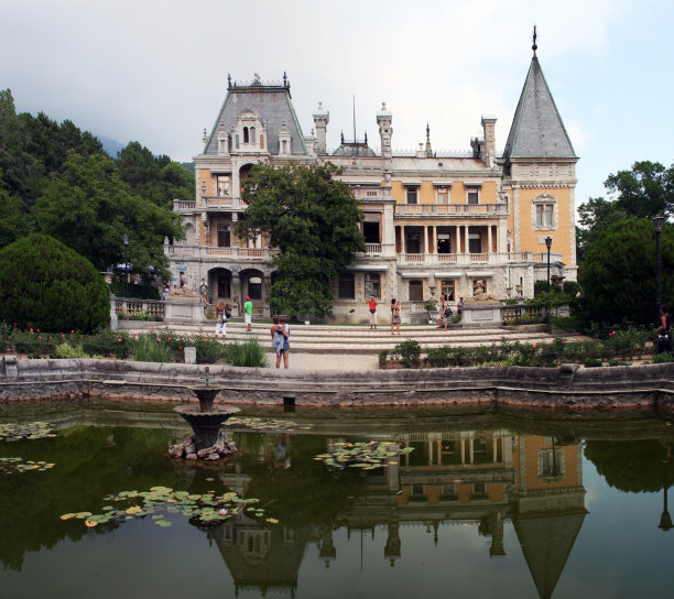 乌克兰雅尔塔的Masandra宫殿图片下载