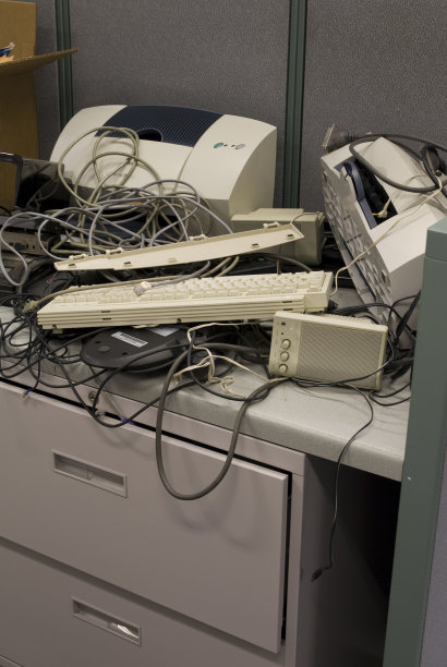 过时的办公设备图片下载