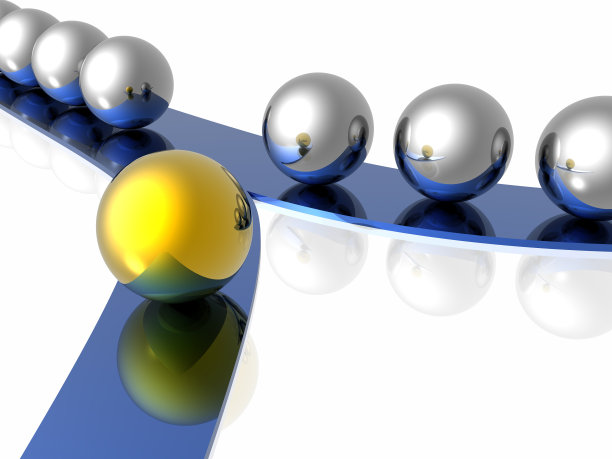 商业方式中的黄金领袖图片下载