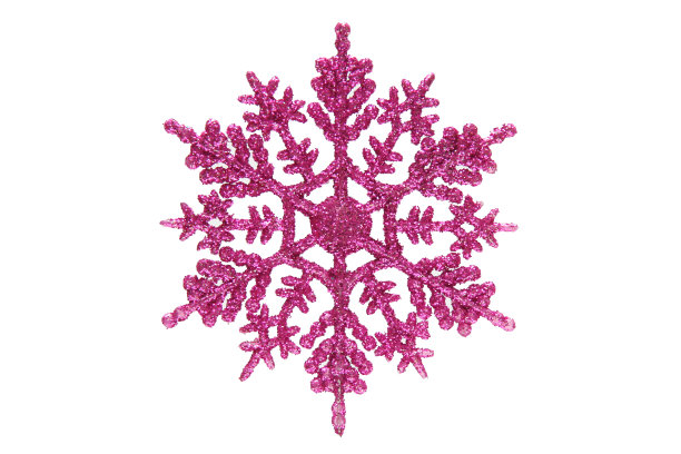 粉色的雪花图片下载