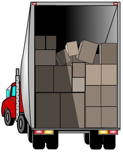 送货卡车图片下载