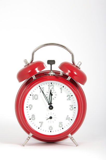 红色的闹钟图片下载