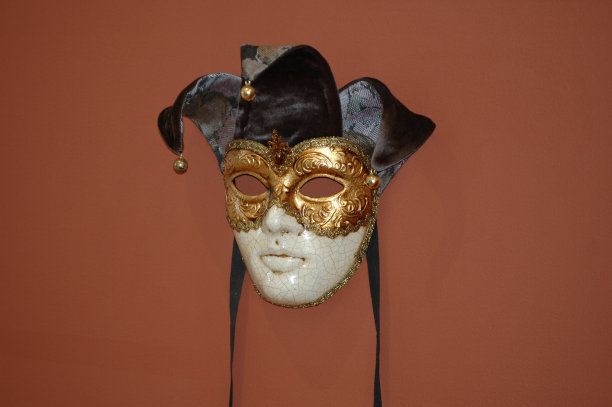 来自意大利威尼斯的狂欢节面具图片下载