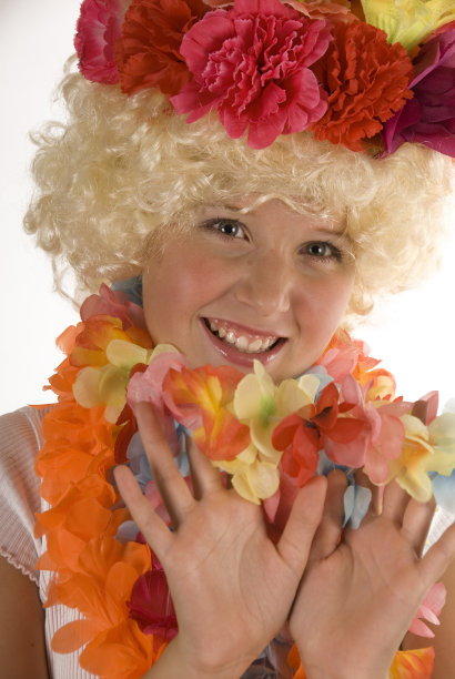 漂亮的花童图片下载