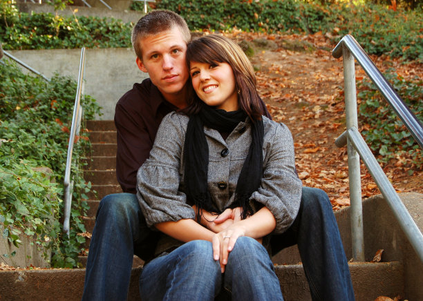 可爱的一对图片下载